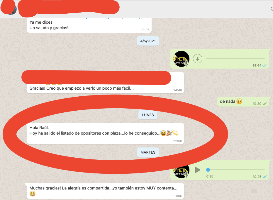 Rem WHATSAPP CONVERSACIÓN